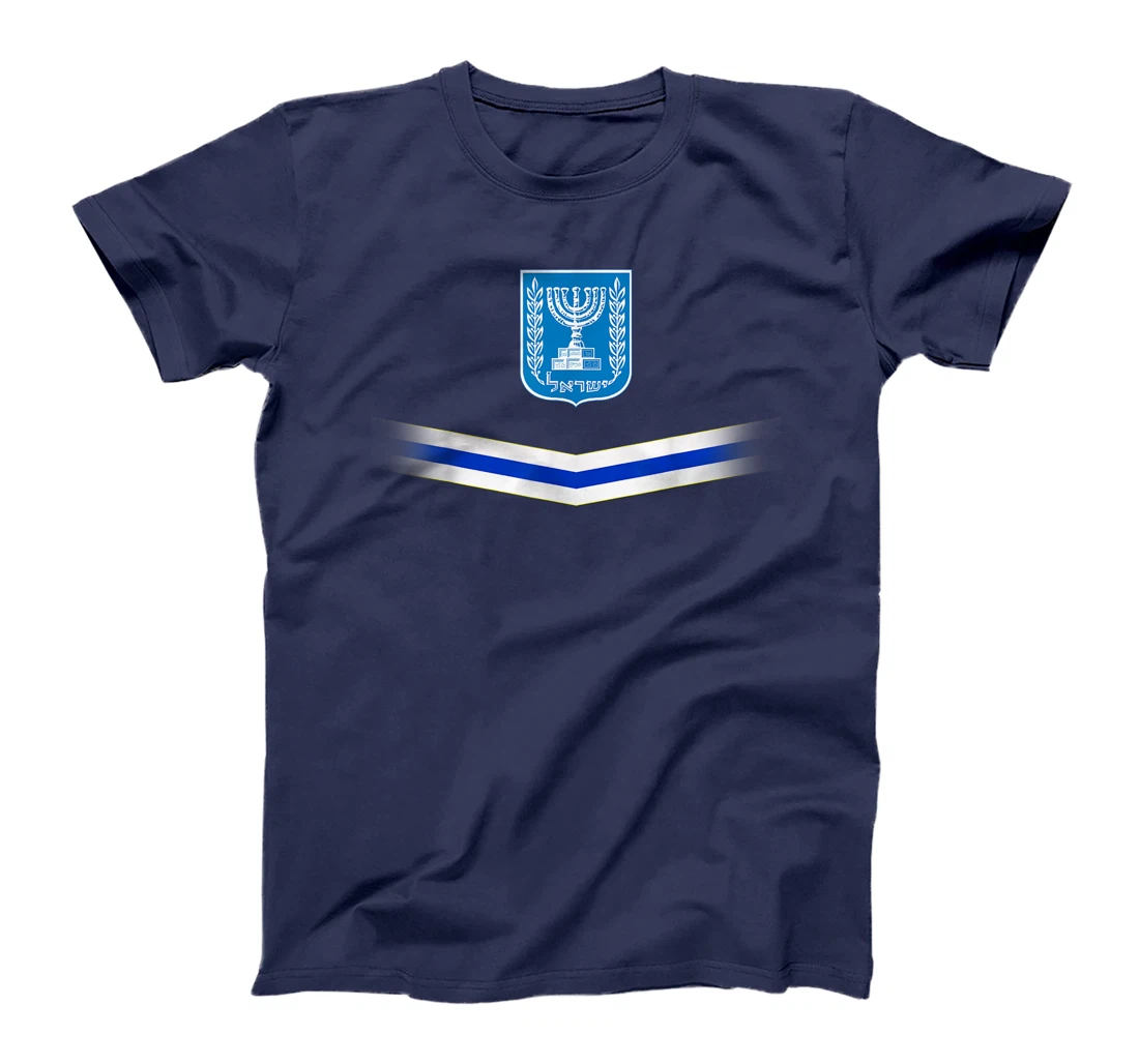 Israel Flag Map - Israel Country T-Shirt