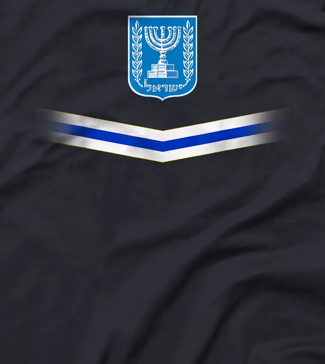 Israel Flag Map - Israel Country T-Shirt