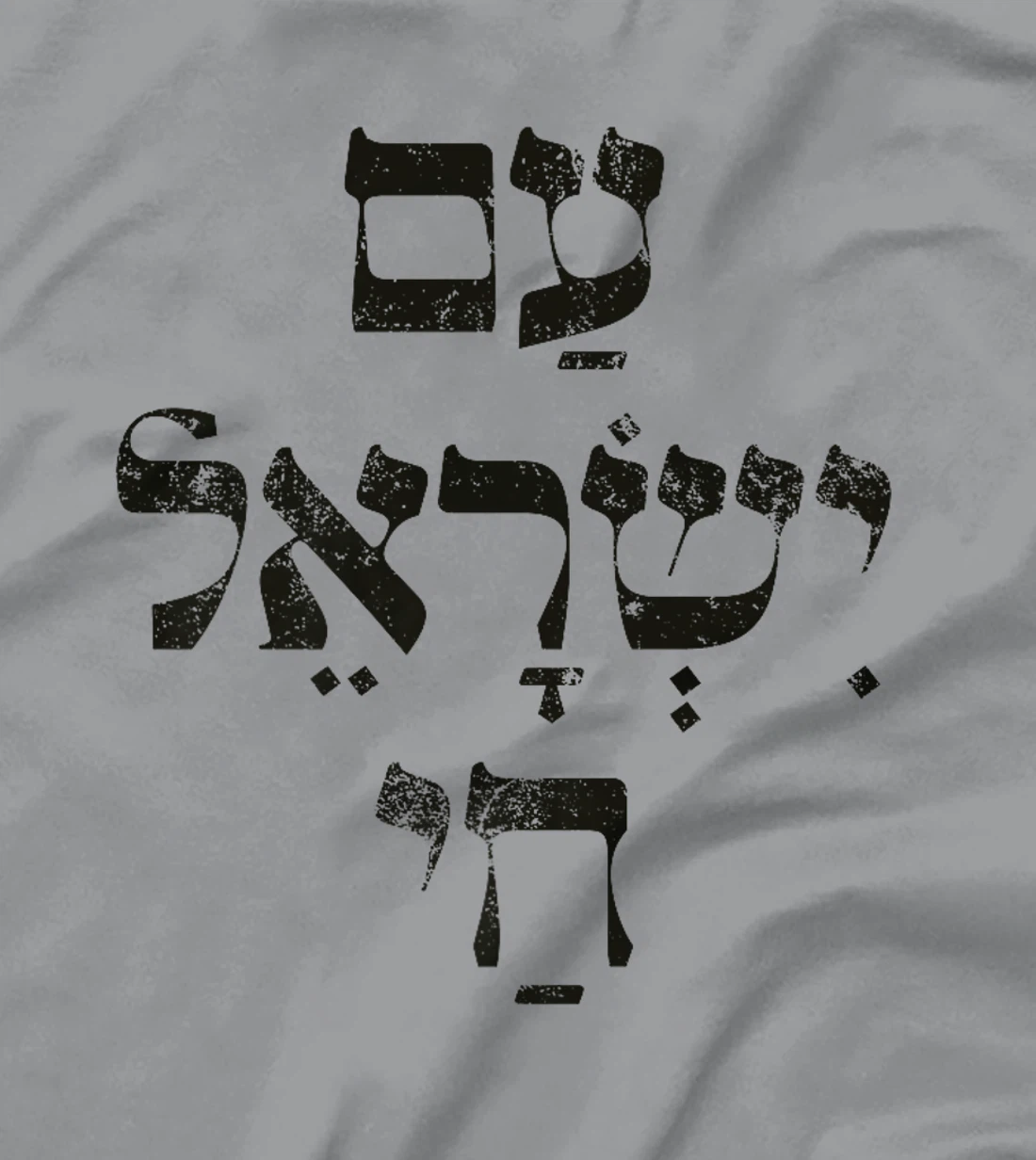 Am Yisrael Chai Support Jewish Pride Israeli Hebrew Premium T-Shirt