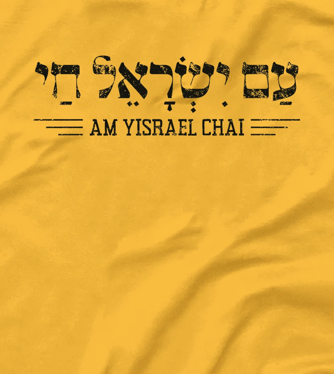 Am Yisrael Chai Support Jewish Pride Israeli Hebrew Premium T-Shirt
