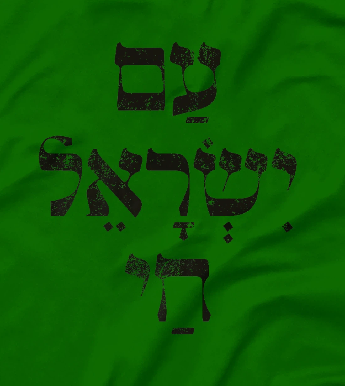 Am Yisrael Chai Support Jewish Pride Israeli Hebrew Premium T-Shirt