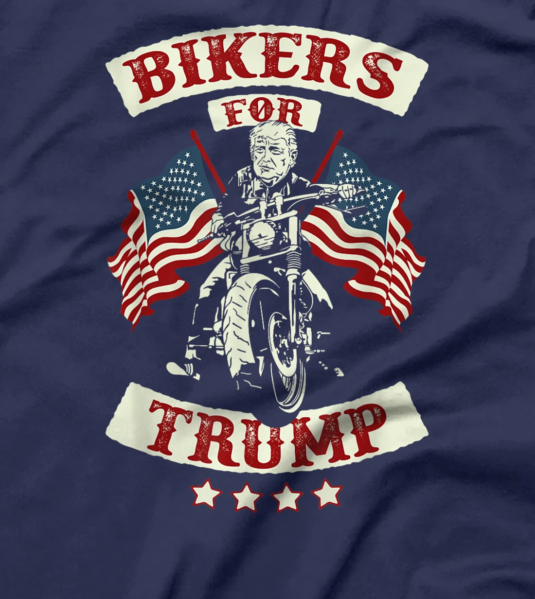 Bikers For Trump Motorcycle Trump 2024 T-Shirt