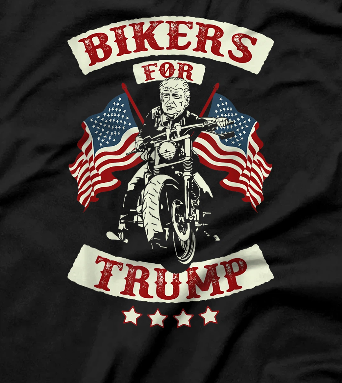 Bikers For Trump Motorcycle Trump 2024 T-Shirt