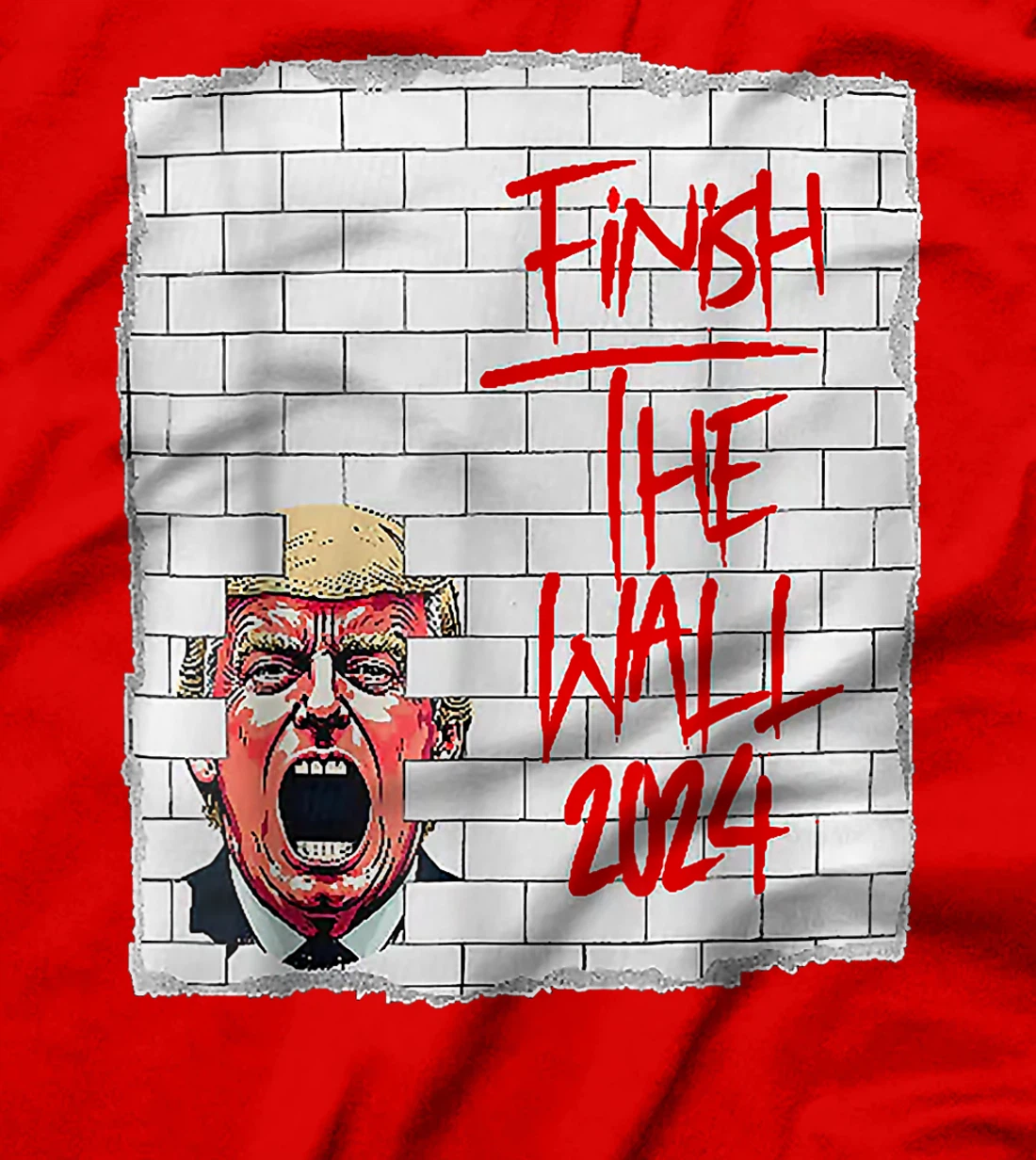 Trump Finish The Wall 2024 T-Shirt