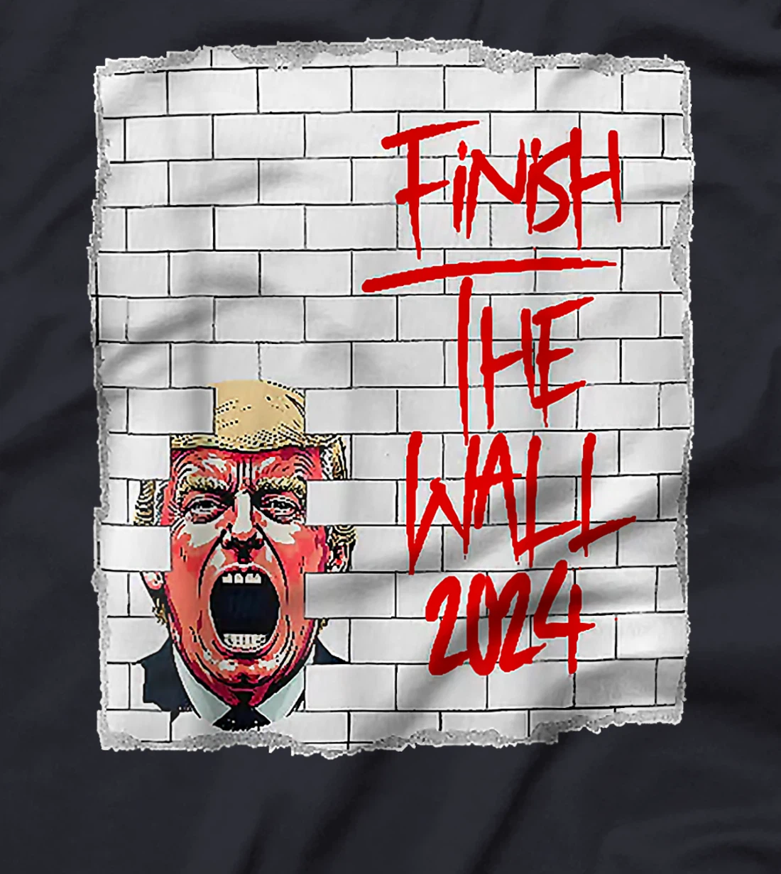 Trump Finish The Wall 2024 T-Shirt