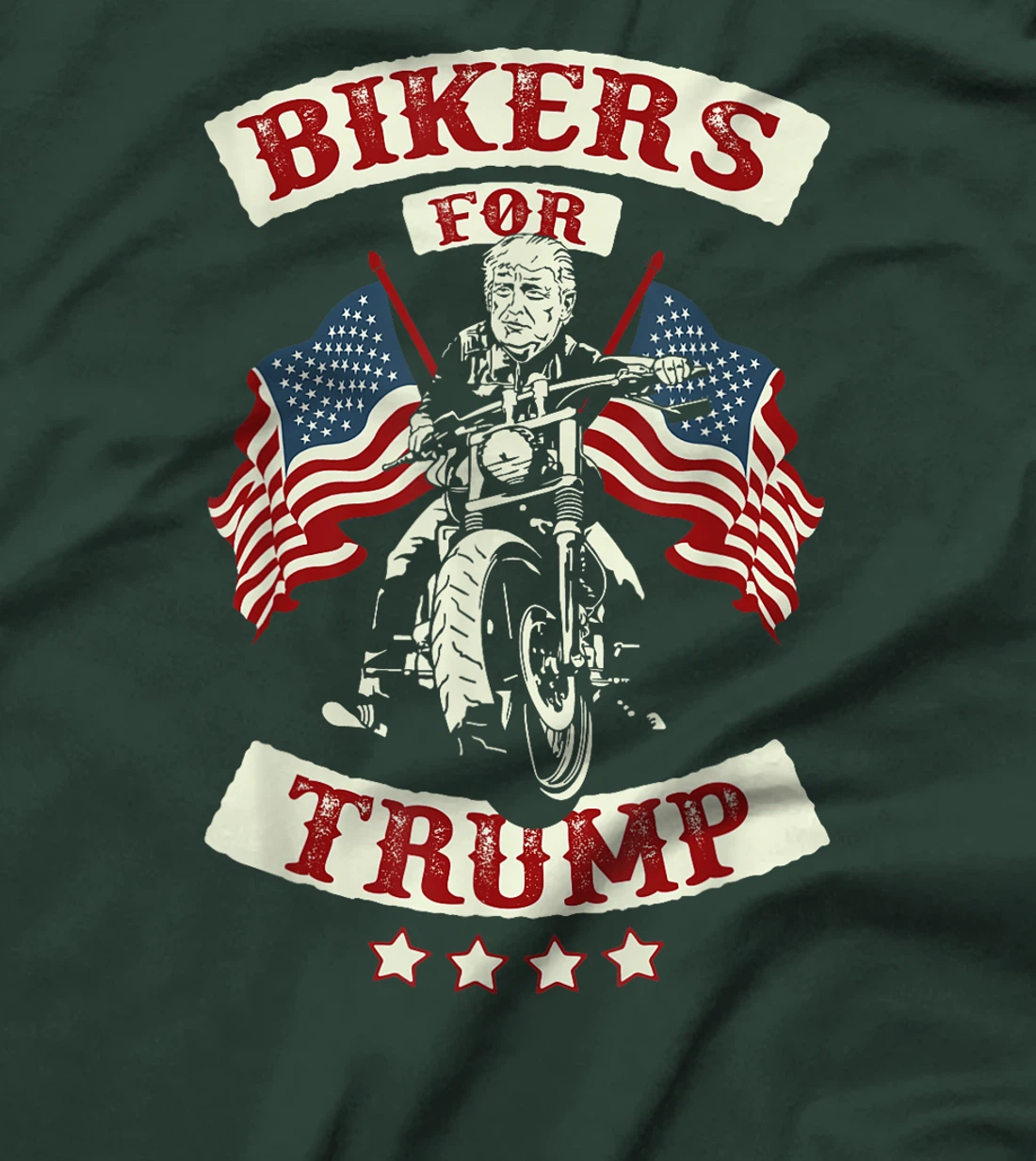 Bikers For Trump Motorcycle Trump 2024 T-Shirt