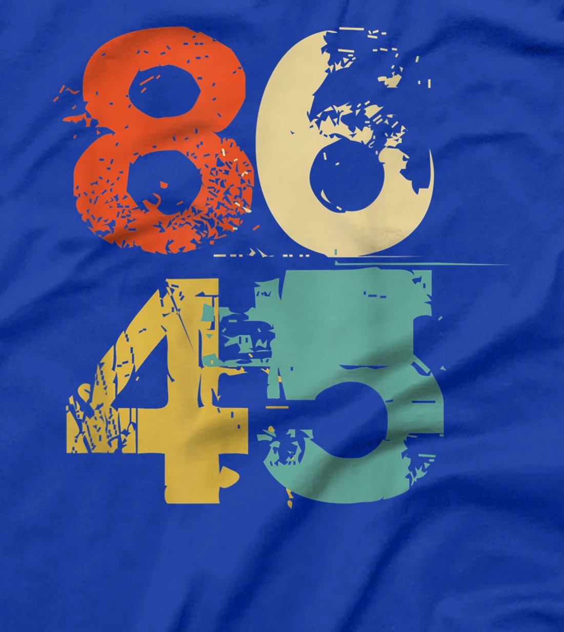 Lock Him Up Shirt 86 45 Retro 70s Vintage 8645 Indict Trump T-Shirt