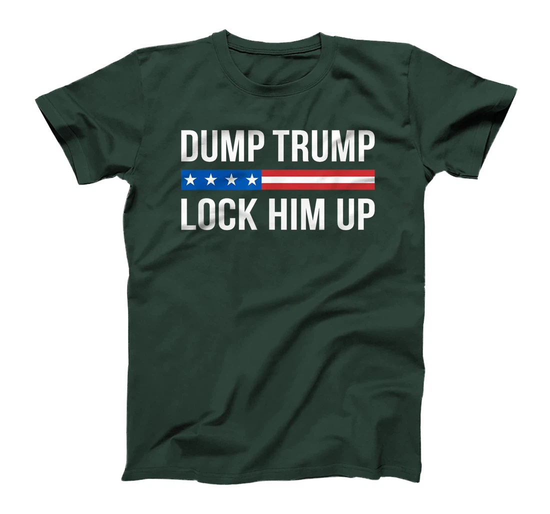 Dump Trump - Lock Him Up - T-Shirt