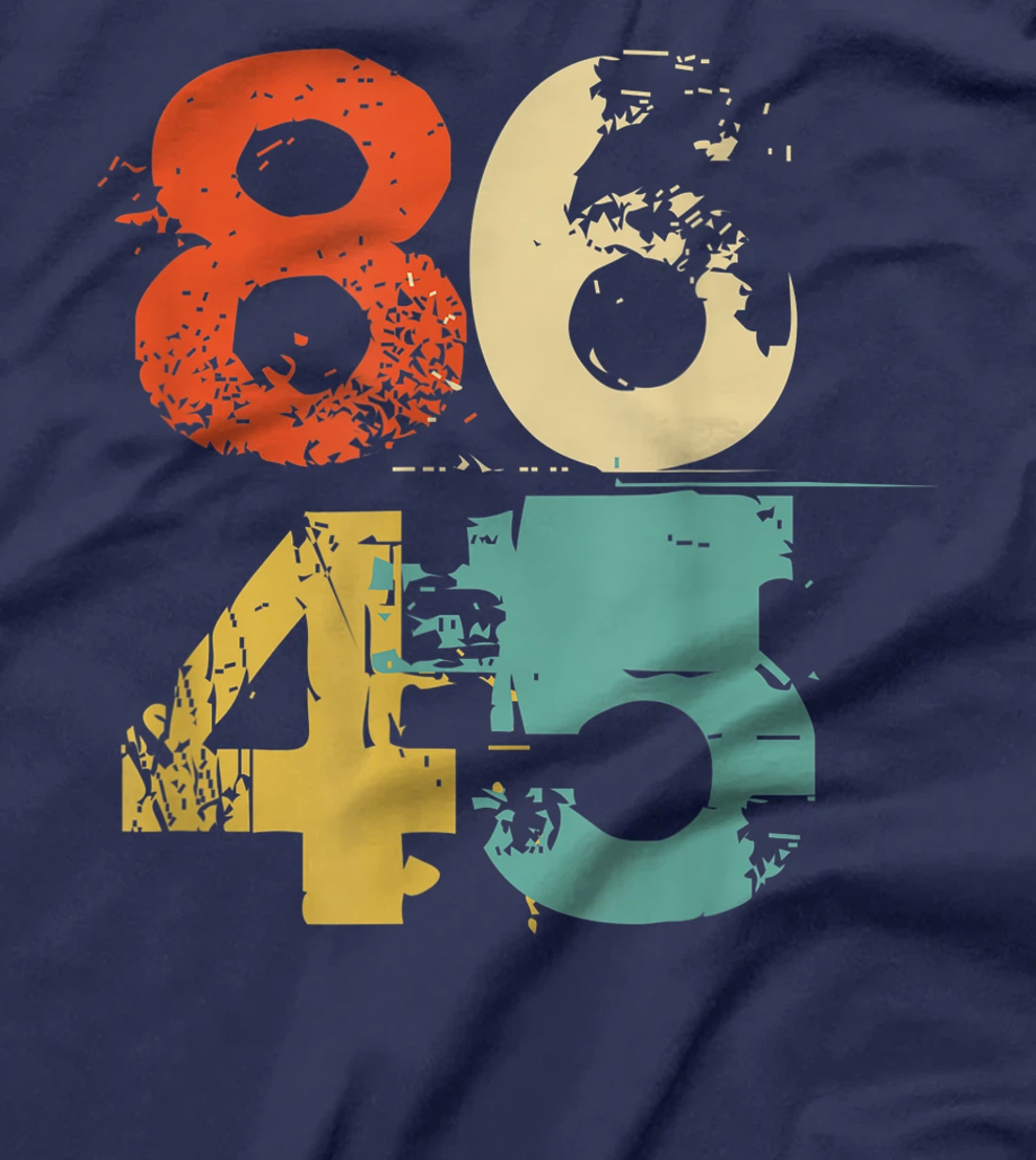 Lock Him Up Shirt 86 45 Retro 70s Vintage 8645 Indict Trump T-Shirt