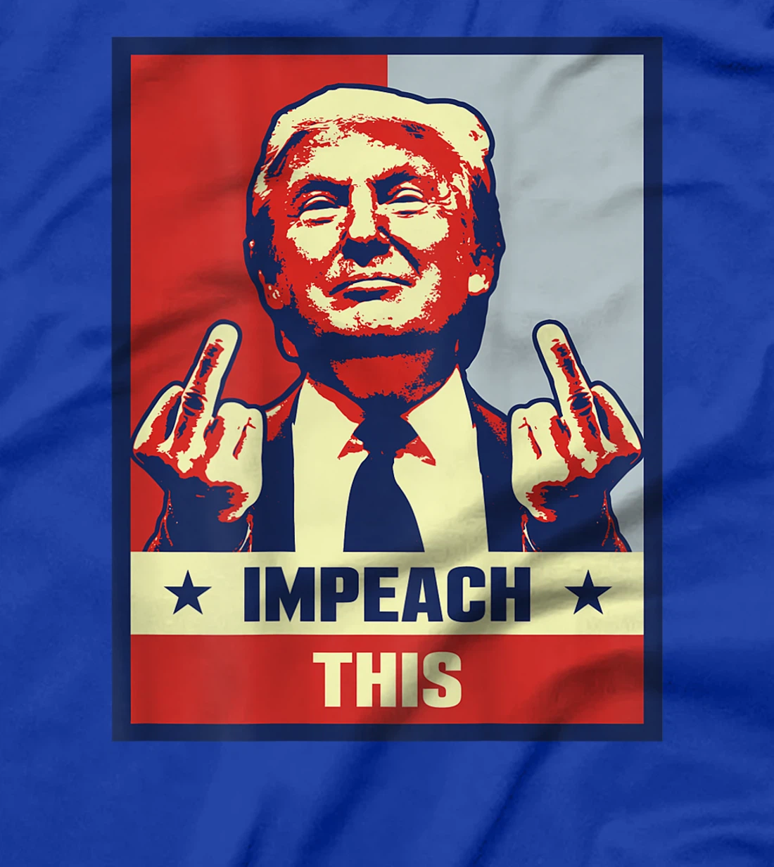 Pro President Donald Trump Supporter Gifts Impeach This T-Shirt