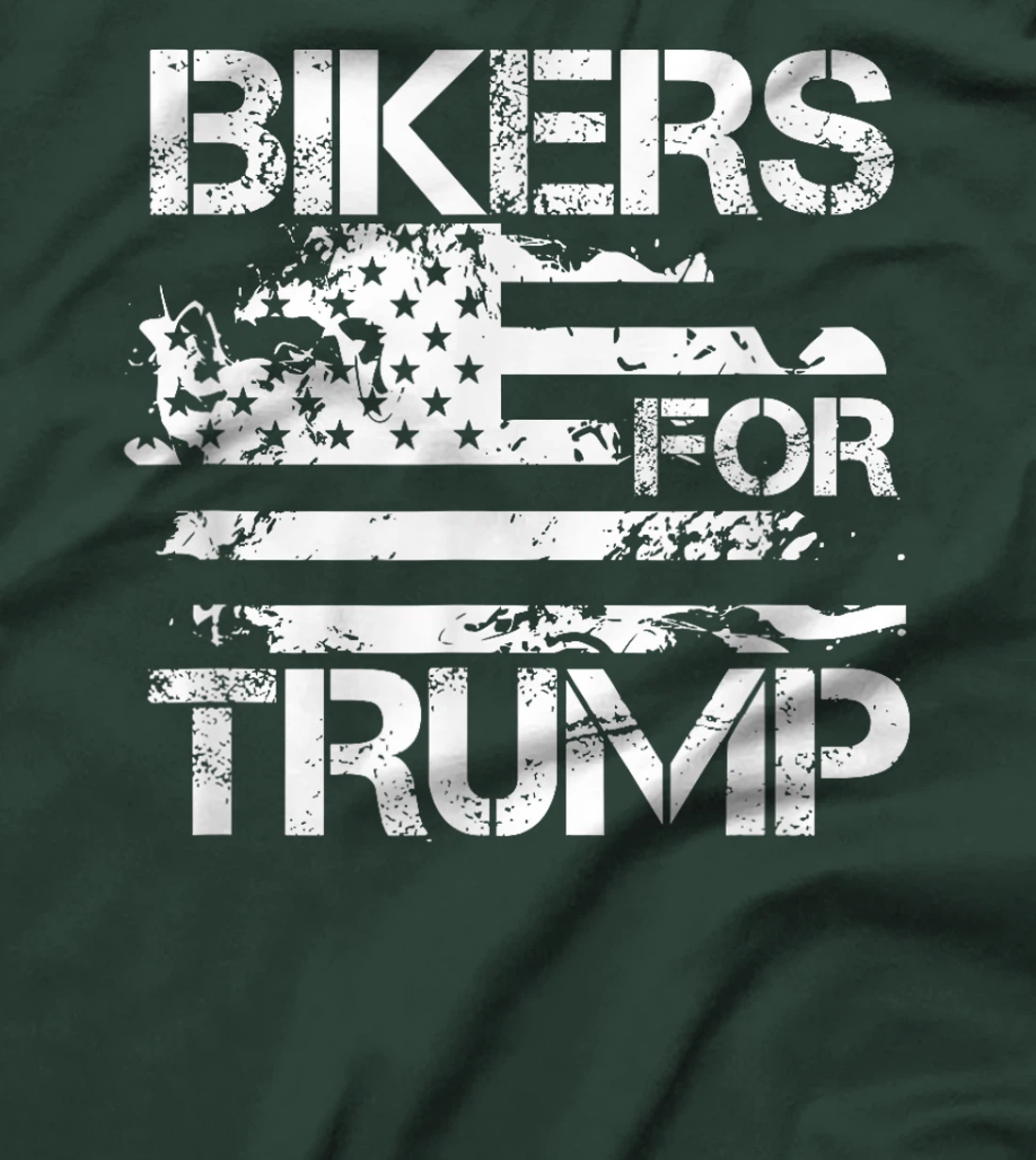Bikers for Trump 2024 Conservative funny Election 45 47 T-Shirt