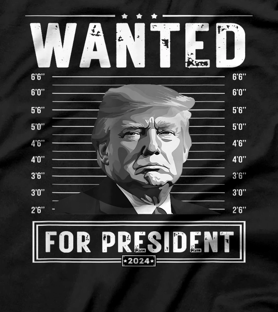 Wanted Donald Trump For President 2024 T-Shirt
