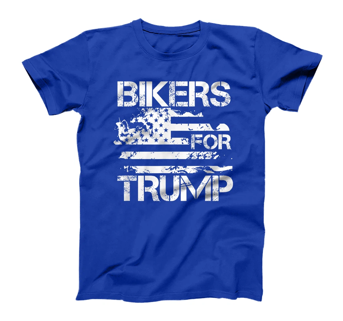 Bikers for Trump 2024 Conservative funny Election 45 47 T-Shirt