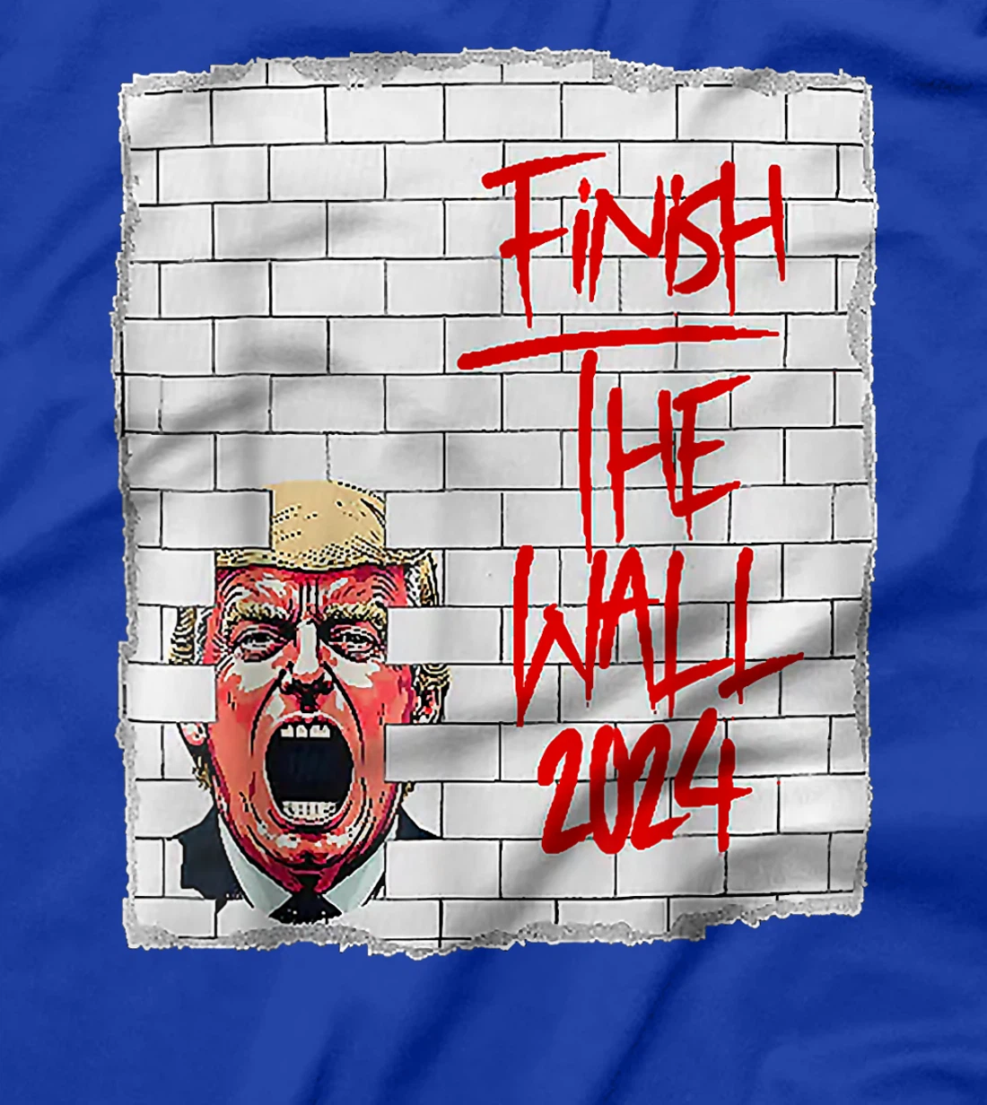 Trump Finish The Wall 2024 T-Shirt