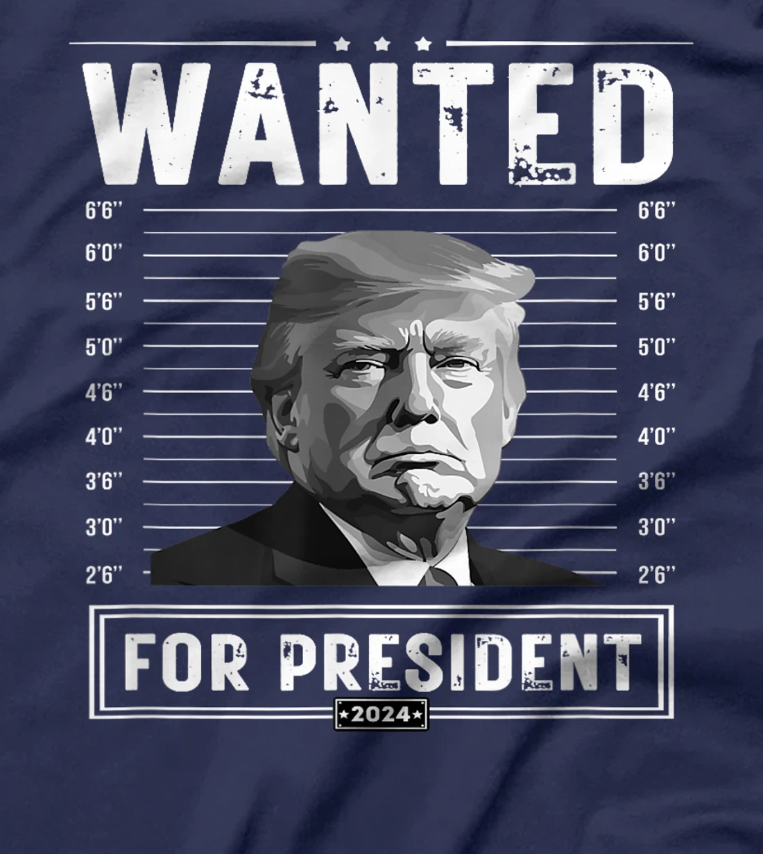 Wanted Donald Trump For President 2024 T-Shirt