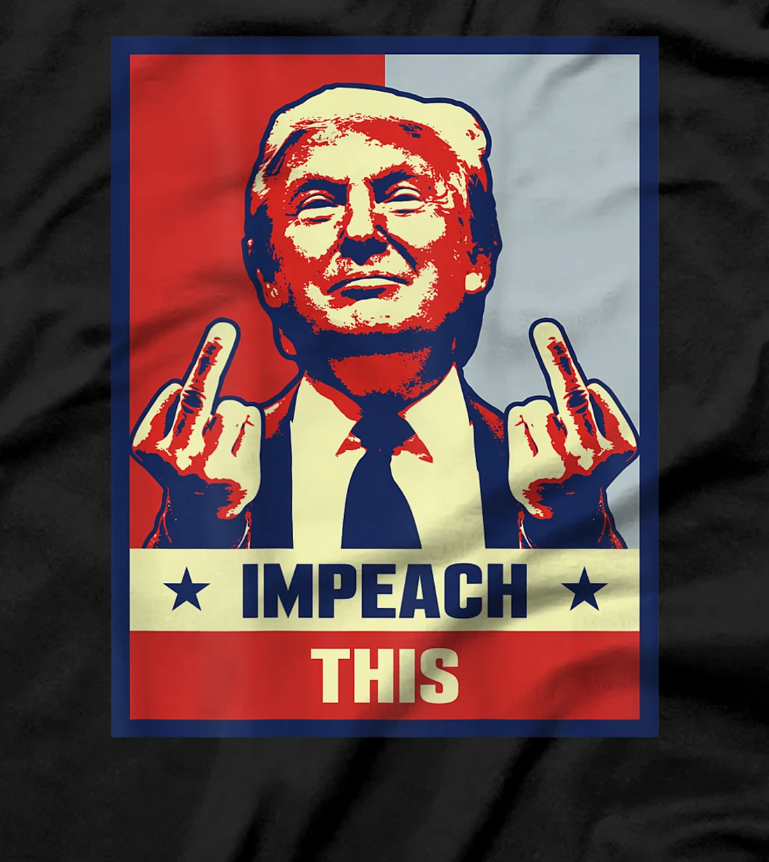 Pro President Donald Trump Supporter Gifts Impeach This T-Shirt