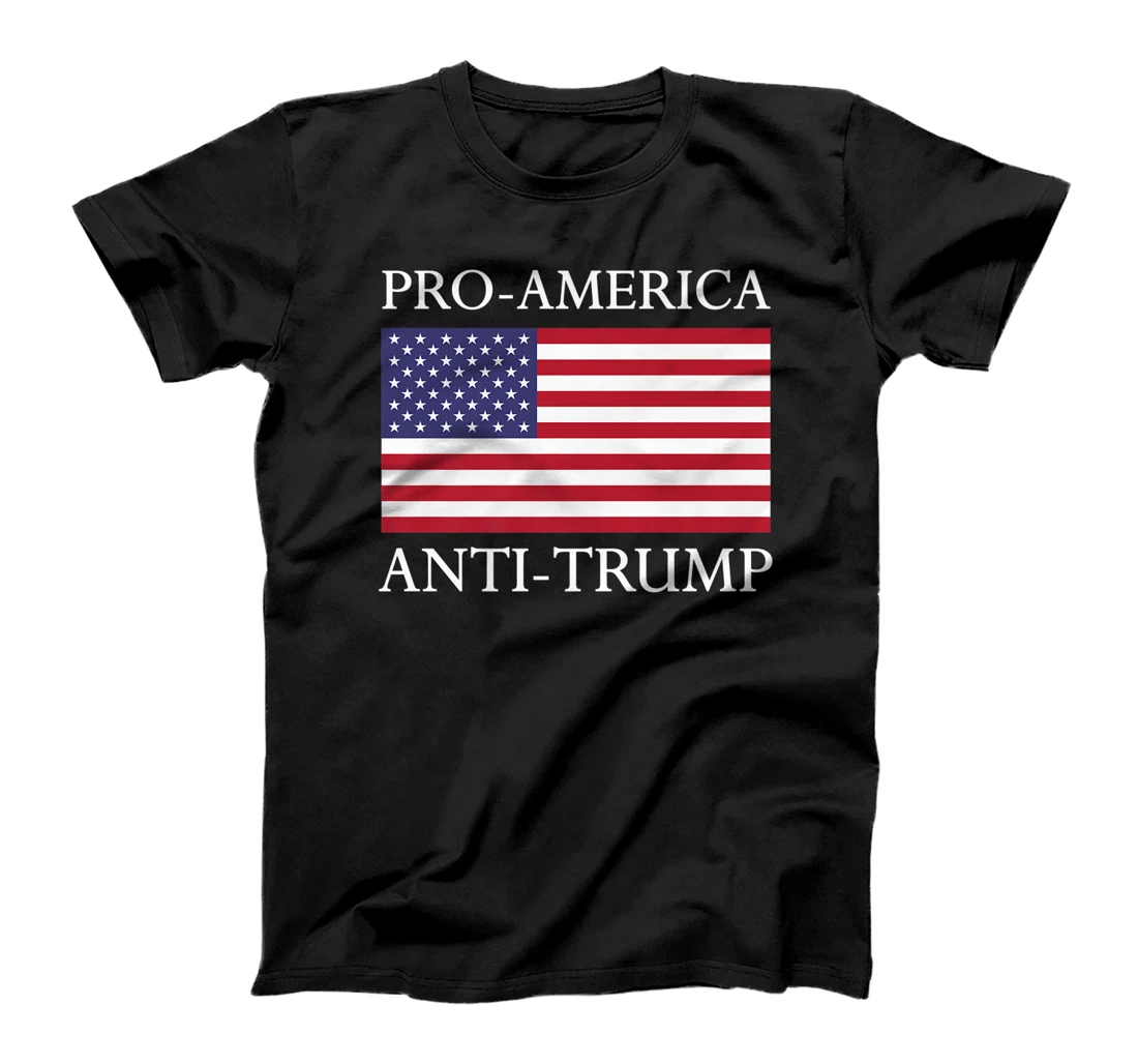 Pro-America Anti-Trump Shirt - American USA Flag Resist Premium T-Shirt