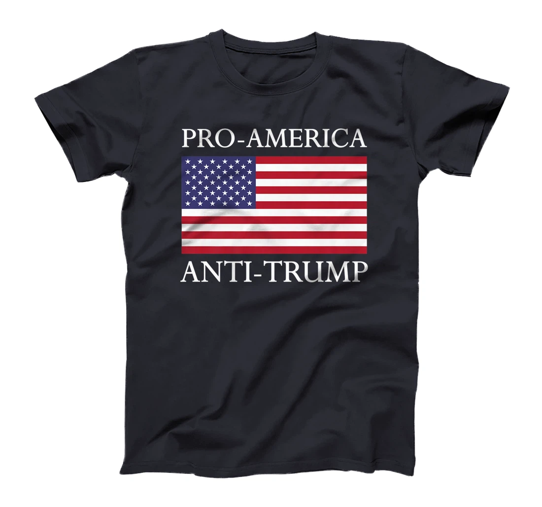 Pro-America Anti-Trump Shirt - American USA Flag Resist Premium T-Shirt
