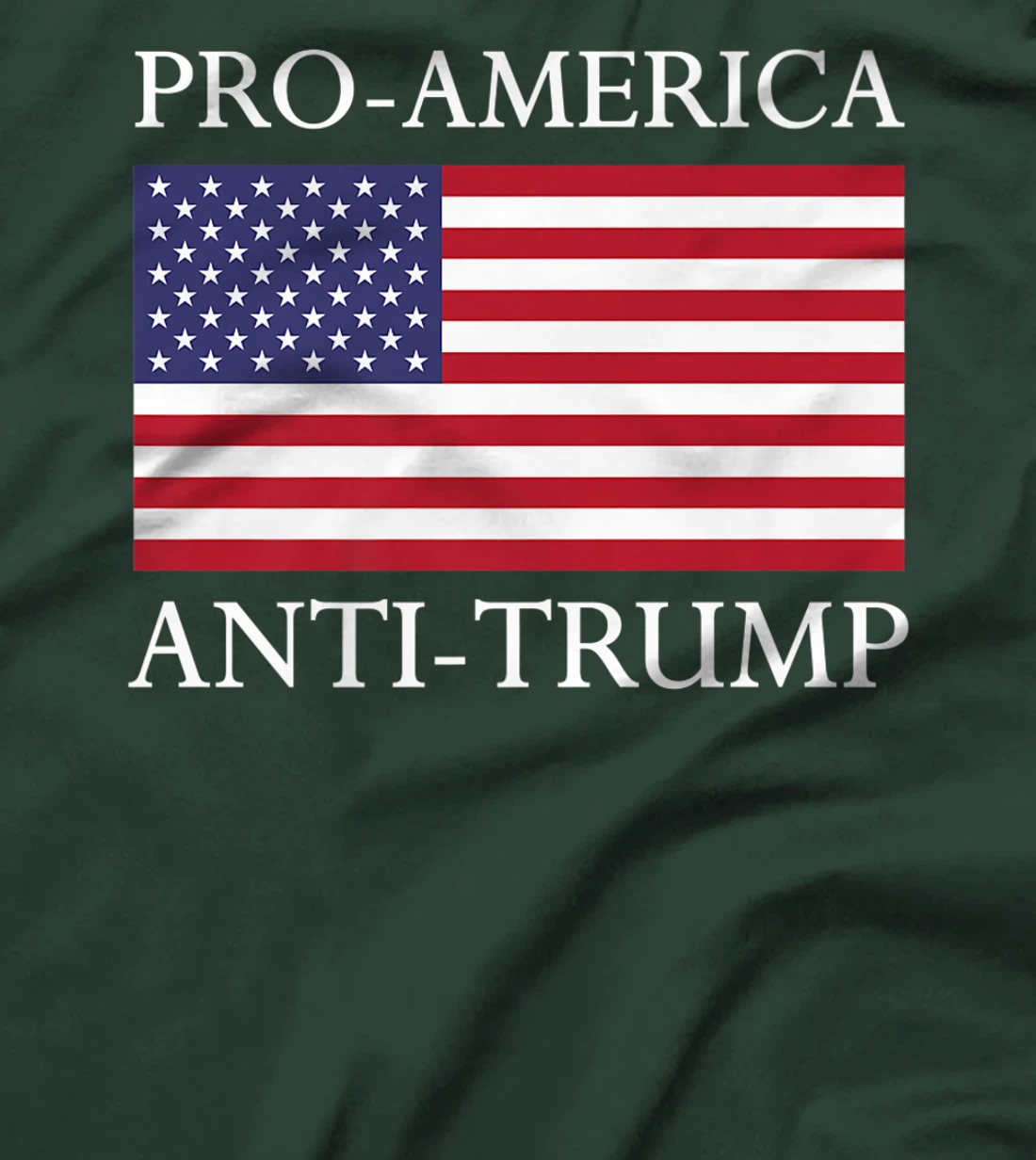 Pro-America Anti-Trump Shirt - American USA Flag Resist Premium T-Shirt
