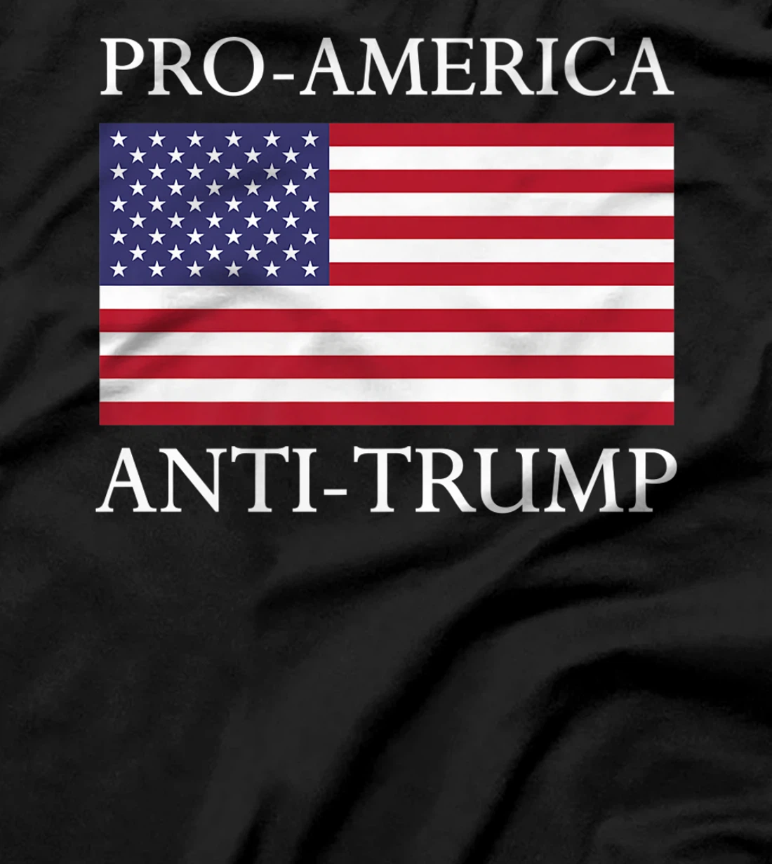 Pro-America Anti-Trump Shirt - American USA Flag Resist Premium T-Shirt