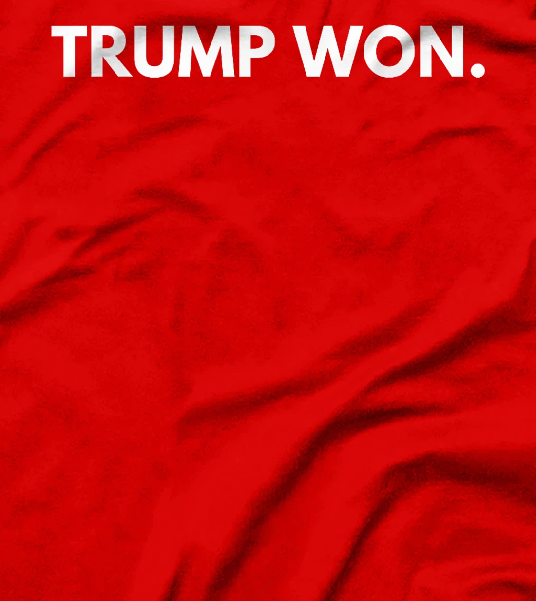 Trump Won Conservative Party Supporter T-Shirt