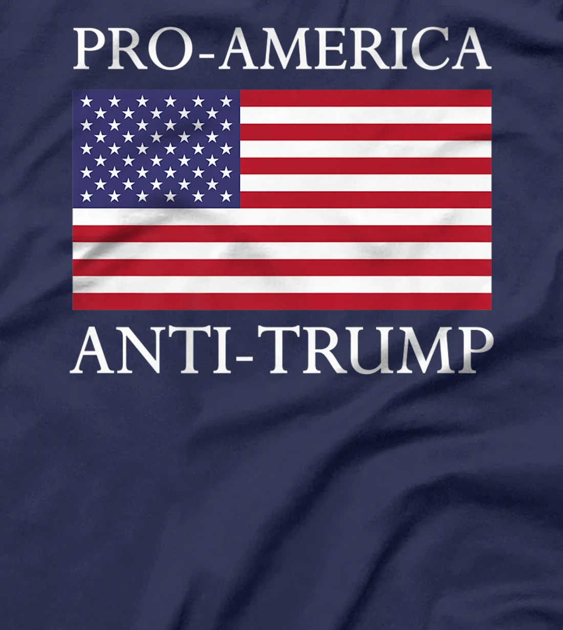 Pro-America Anti-Trump Shirt - American USA Flag Resist Premium T-Shirt