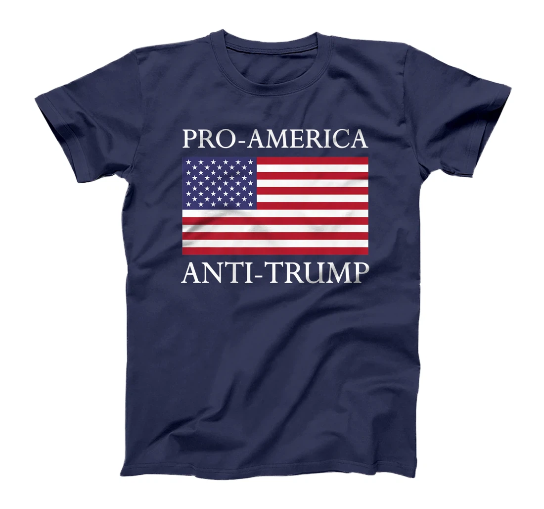 Pro-America Anti-Trump Shirt - American USA Flag Resist Premium T-Shirt