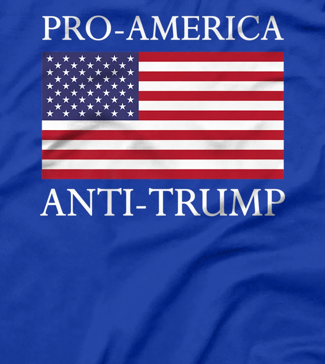 Pro-America Anti-Trump Shirt - American USA Flag Resist Premium T-Shirt