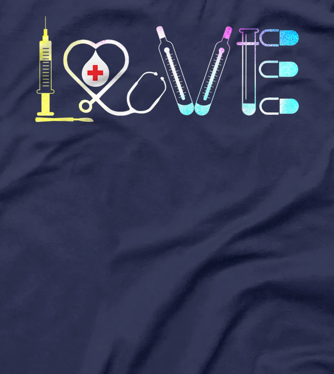 Love Nurse Life Superhero Nurse Women Mens T-Shirt, Women T-Shirt