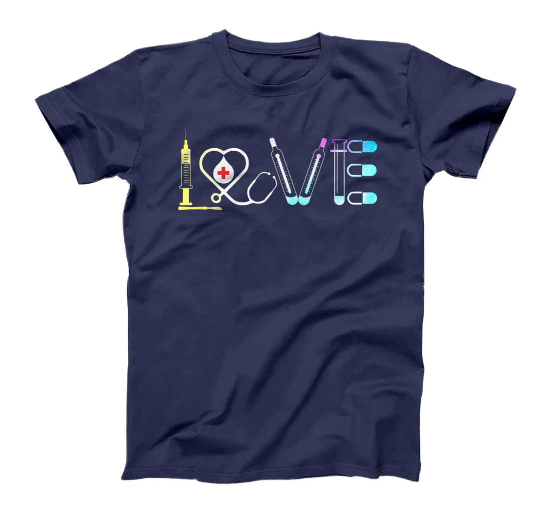 Love Nurse Life Superhero Nurse Women Mens T-Shirt, Women T-Shirt