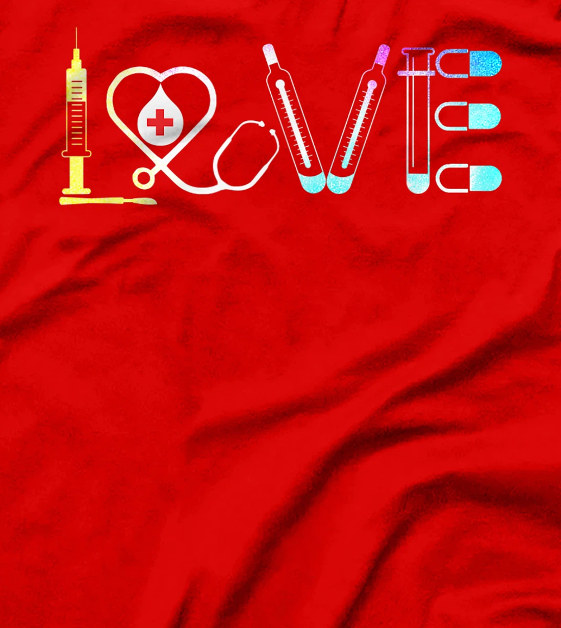 Love Nurse Life Superhero Nurse Women Mens T-Shirt, Women T-Shirt