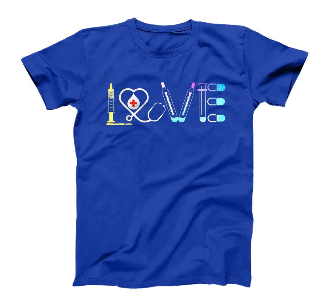 Love Nurse Life Superhero Nurse Women Mens T-Shirt, Women T-Shirt