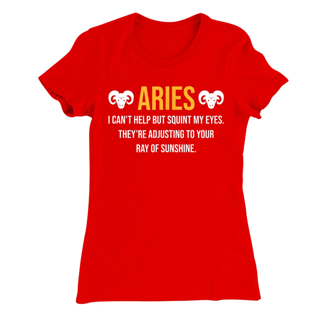 Aries Facts Astrology Quote Horoscope Zodiac Sign T-Shirt, Kid T-Shirt and Women T-Shirt