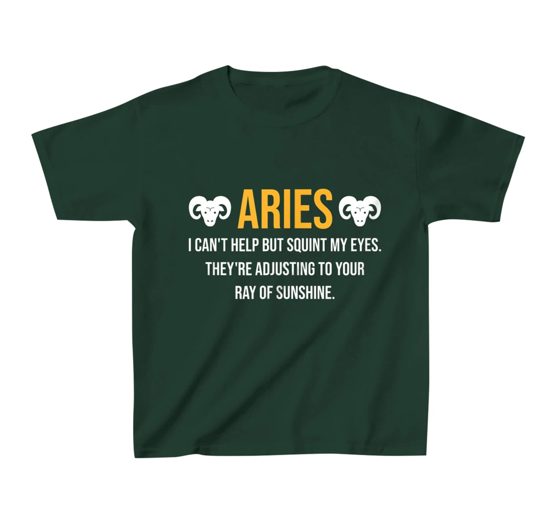 Aries Facts Astrology Quote Horoscope Zodiac Sign T-Shirt, Kid T-Shirt and Women T-Shirt