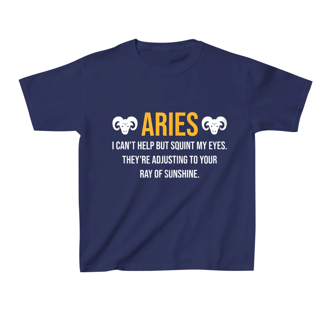 Aries Facts Astrology Quote Horoscope Zodiac Sign T-Shirt, Kid T-Shirt and Women T-Shirt