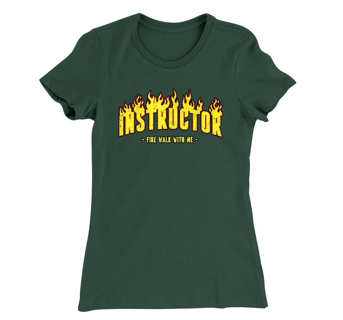 Instractor Firewalking Day Firewalk Day gift Man Women T-Shirt, Women T-Shirt