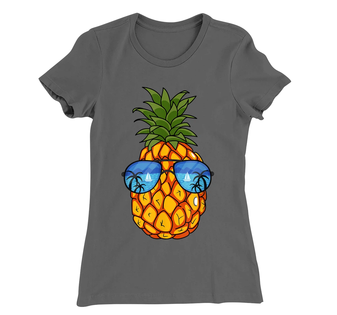 Funny Pineapple Sunglasses Aloha Beaches Hawaii Hawaiian Tee T-Shirt, Kid T-Shirt and Women T-Shirt