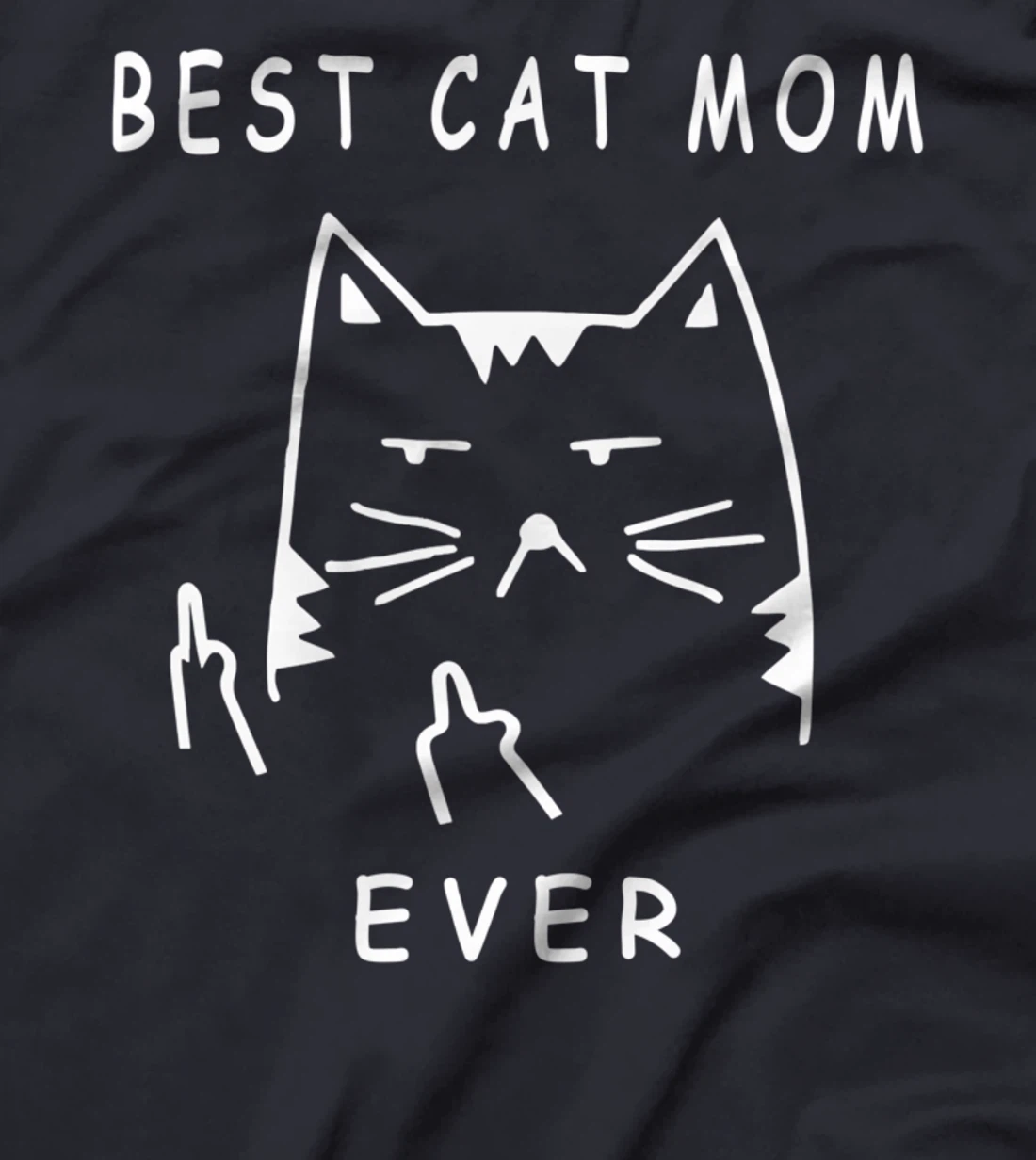 funny cat best cat mom ever meow with my cat funny gift T-Shirt