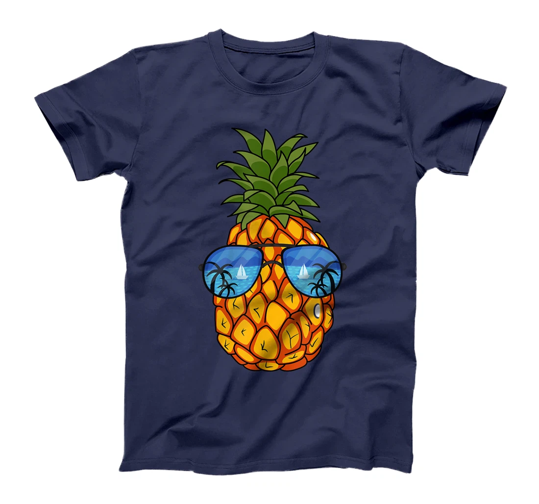 Funny Pineapple Sunglasses Aloha Beaches Hawaii Hawaiian Tee T-Shirt, Kid T-Shirt and Women T-Shirt