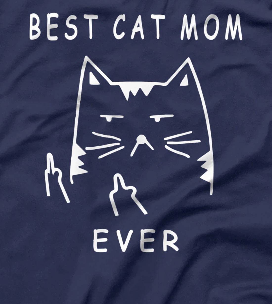 funny cat best cat mom ever meow with my cat funny gift T-Shirt