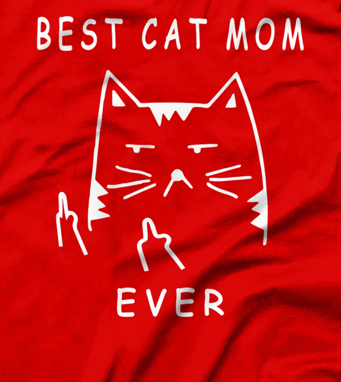 funny cat best cat mom ever meow with my cat funny gift T-Shirt