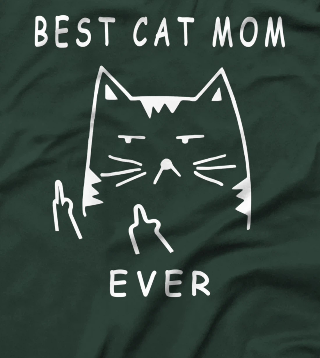 funny cat best cat mom ever meow with my cat funny gift T-Shirt