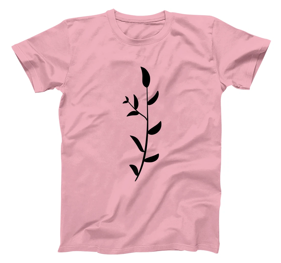 LOUVI24 flower leaf piece gift T-Shirt, Women T-Shirt
