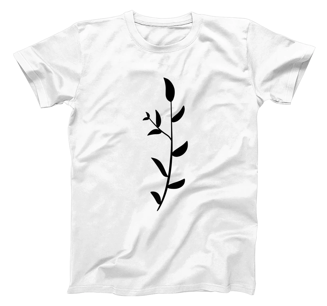 LOUVI24 flower leaf piece gift T-Shirt, Women T-Shirt