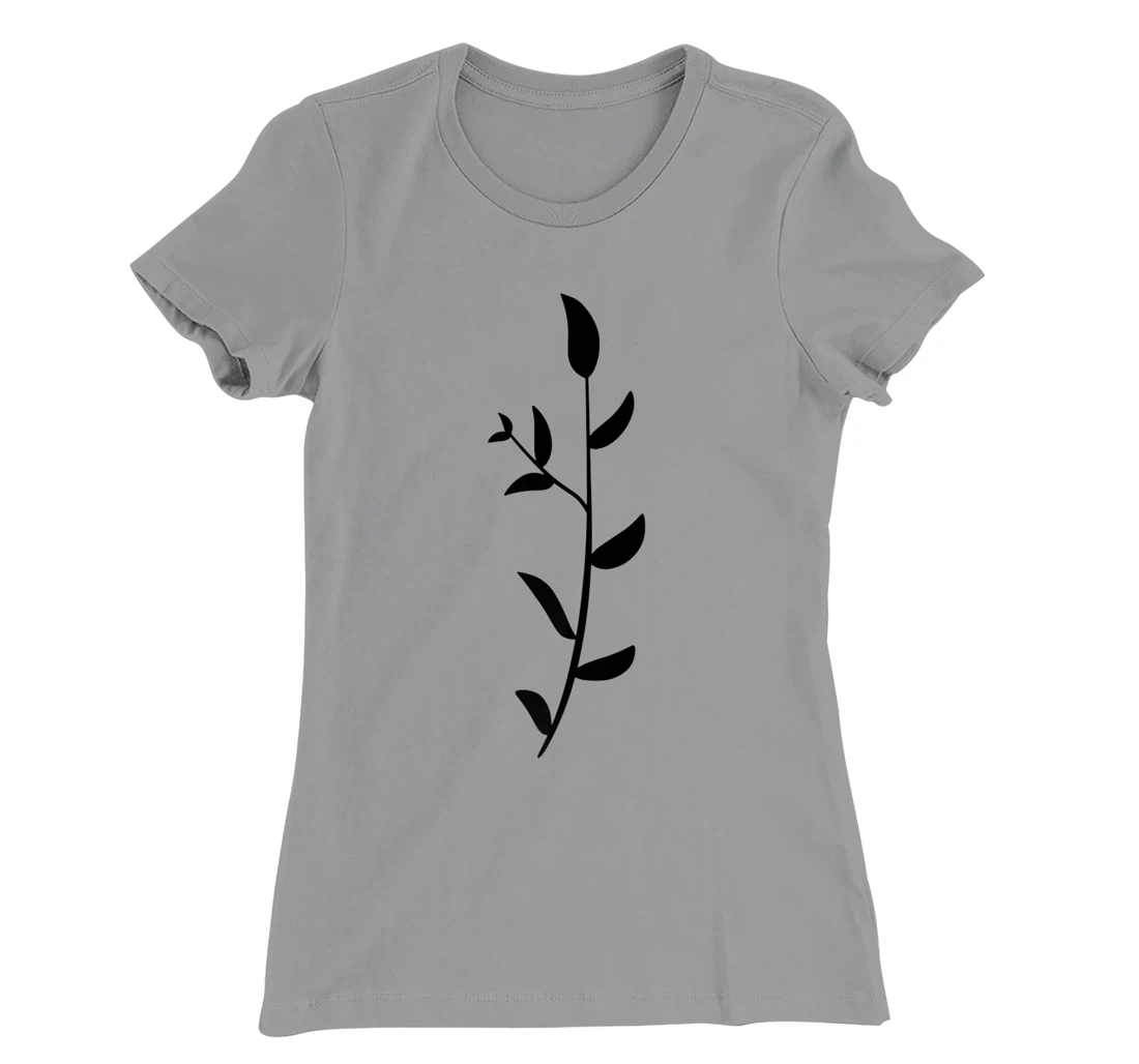 LOUVI24 flower leaf piece gift T-Shirt, Women T-Shirt