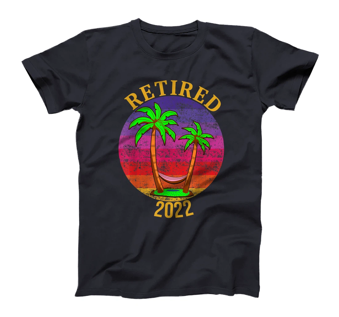 Retired 2022 Beach Palm Trees and Hammock T-Shirt, Women T-Shirt