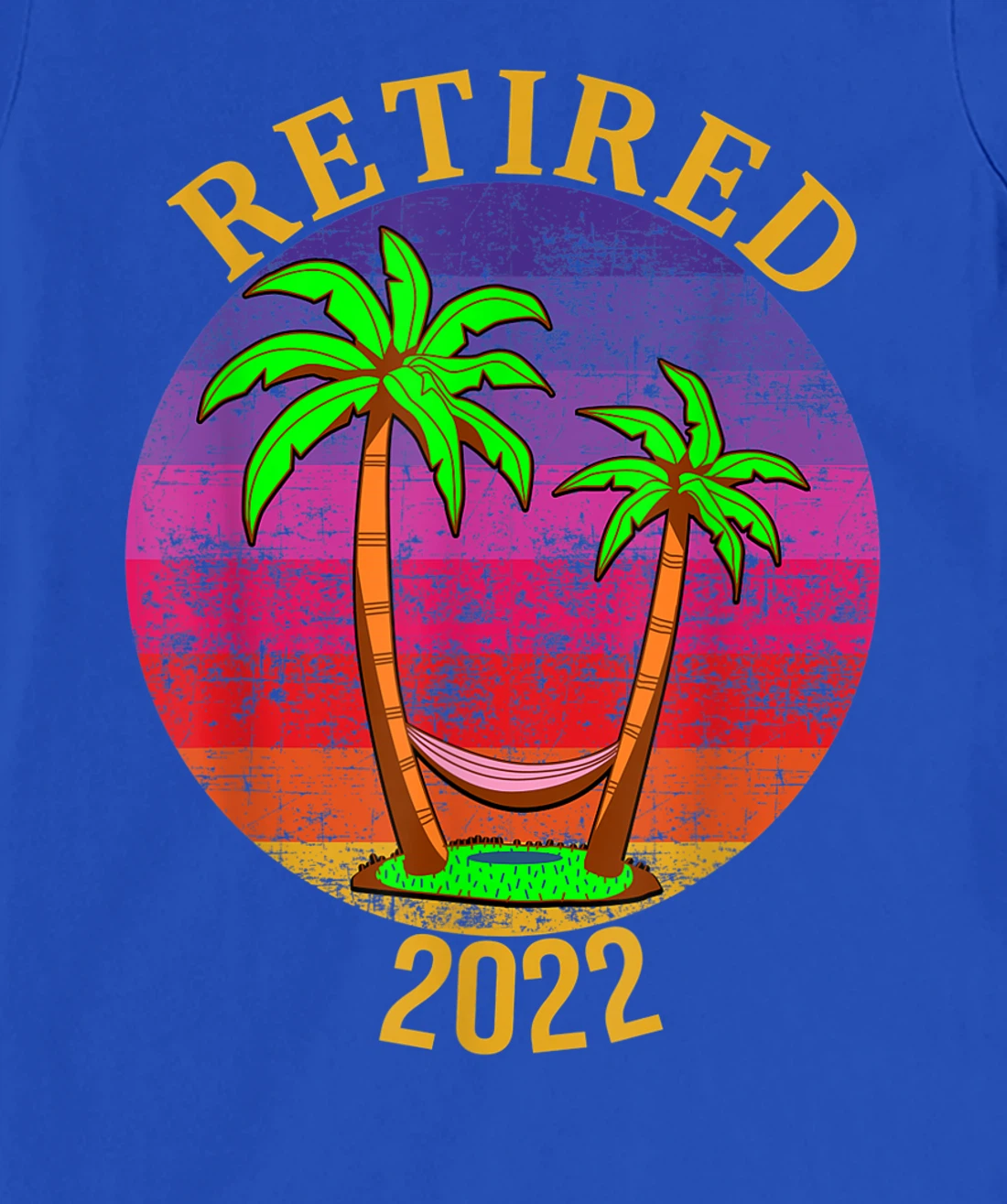 Retired 2022 Beach Palm Trees and Hammock T-Shirt, Women T-Shirt