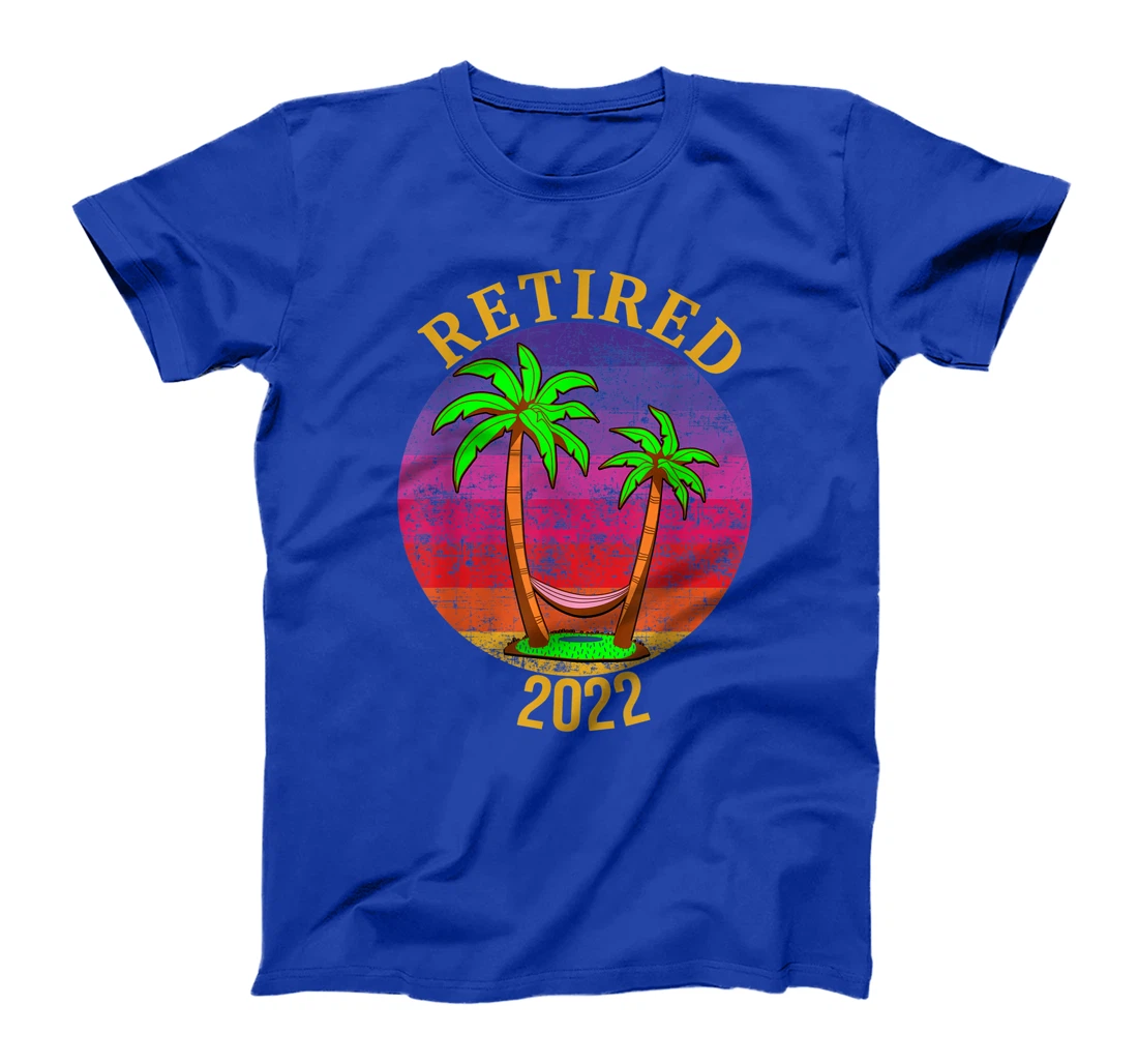 Retired 2022 Beach Palm Trees and Hammock T-Shirt, Women T-Shirt