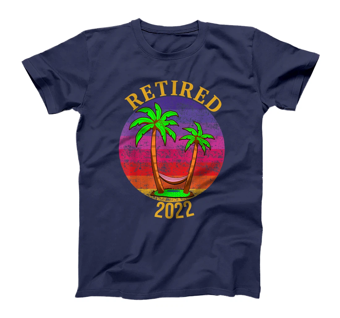 Retired 2022 Beach Palm Trees and Hammock T-Shirt, Women T-Shirt