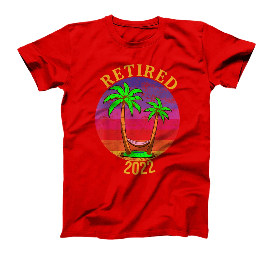 Retired 2022 Beach Palm Trees and Hammock T-Shirt, Women T-Shirt